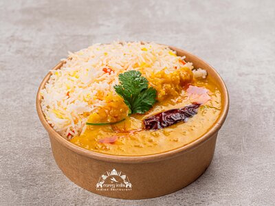 Дал Тадка с рисом Dal Tadka with rice