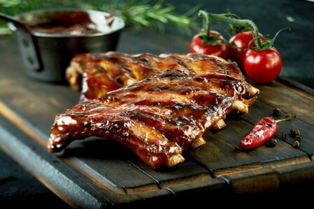 Свиные рёбра BBQ