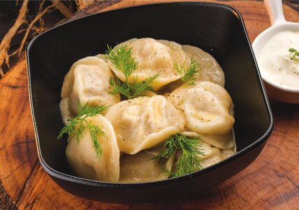 Пельмени из трех видов мяса