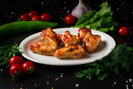 Шашлык из куриных крылышек