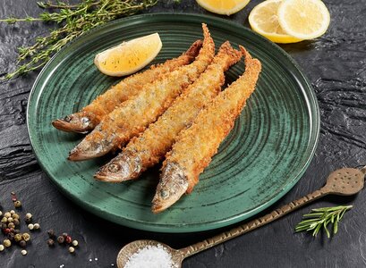 Корюшка жаренная