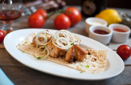 Шашлык из куриной грудки