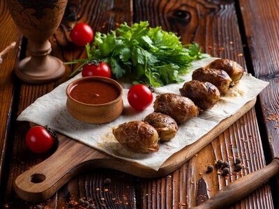 Картофель на мангале