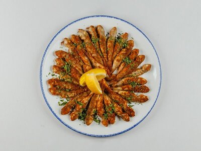 Барабуля жареная
