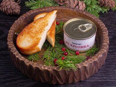 Паштет из печени кролика