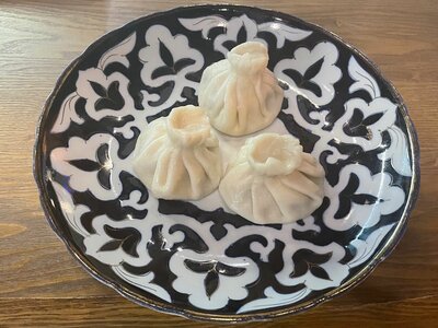 Хинкали с бараниной