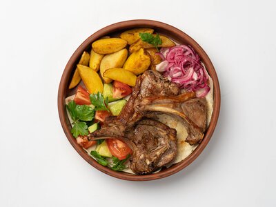 Баранина на кости