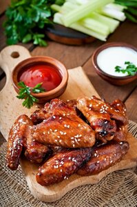 Куриные крылышки