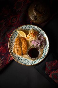 Шашлык из семги