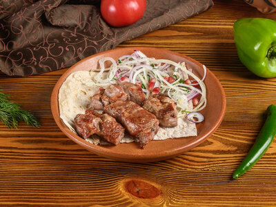 Шашлык из свиной шейки