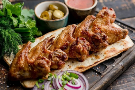 Шашлык из куриных крылышек