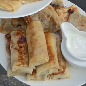 Блинчики с мясом