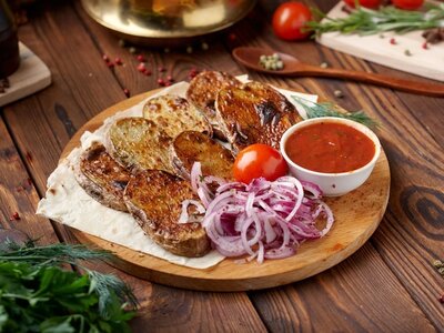 Картофель на углях