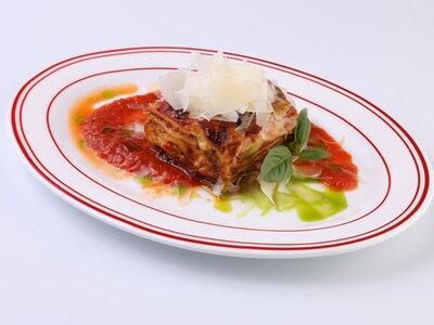 Мясная лазанья