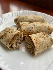 Блины с мясом