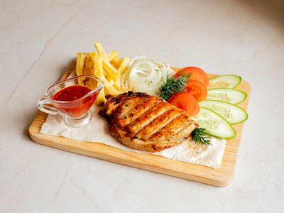 Шашлык из свиной корейки