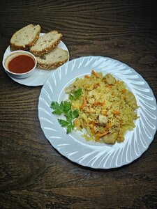 Плов с курицей