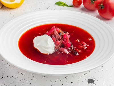 Борщ с уткой