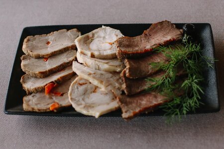 Мясное ассорти собственного приготовления