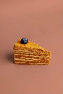 Карамельный медовик