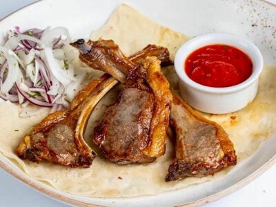 Шашлык из баранины (корейка)