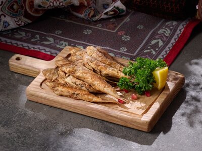 Барабуля жареная
