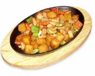 Картофель с мясом