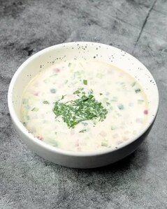 Окрошка на квасе/кефире